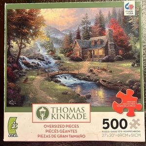Thomas Kinkade 500 piece puzzle